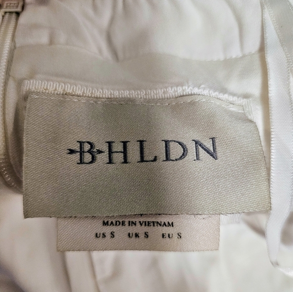 BHLDN Women's IVORY Strapless Vest Mini Dress, Wedding Bridal Shower - Picture 9 of 16